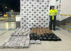 La Policía Metropolitana de Popayán incautó cargamento de marihuana en el Terminal de Transporte.