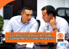 El Cauca fortalece su despliegue institucional de seguridad para las elecciones presidenciales
