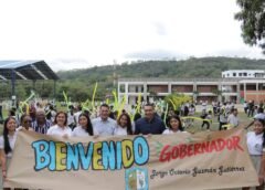 La Gobernación del Cauca, invierte recursos en el mobiliario escolar de 32 sedes educativas en Santander de Quilichao